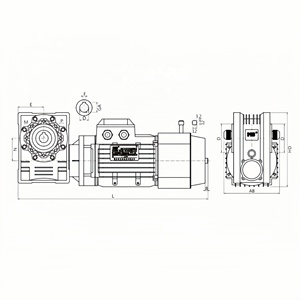 Chất lượng cao thông minh nhanh cửa hộp điều khiển cửa tự động nhà khai thác cửa Con lăn nhanh chóng cán lên tốc độ cao cổng động cơ công nghiệp - Product Image 4