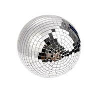 Boule disco géante, 100cm, décorations d'extérieur