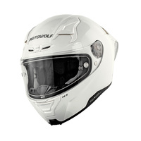 Casque de moto intégral MOTOWOLF homologué DOT, casque vintage ouvert pour scooter, casque de moto à visière ouverte