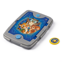 Jeu de lancer de disques volants interactif pour enfants, mini-jeu de tir portable, lanceur de disques manuel, jeu éducatif en plein air, personnalisable