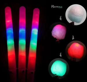 Bâtonnets lumineux LED pour cônes de <span class=keywords><strong>barbe</strong></span> à <span class=keywords><strong>papa</strong></span>, colorés et brillants, pour fêtes et fournitures de Noël - Product Image 2