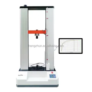 Instrument d'essai de résistance de vis électrique 100kn testeur de résistance à la traction prix du testeur de résistance à la traction en acier