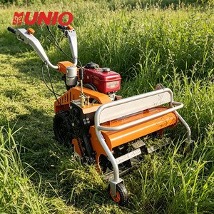 Motozappa Diesel Raffreddata ad Acqua da 8 CV con Blocco Differenziale e <span class=keywords><strong>Frizione</strong></span> Integrata per Campi Agricoli - Product Image 1