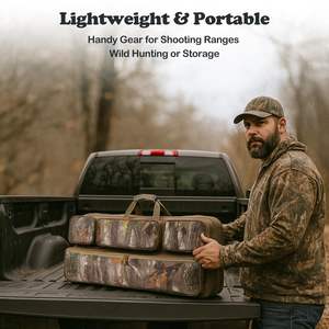 Bolsa de Transporte para Arco Compuesto de Caza, Accesorios para Arco Recurvo, Estuche de Transporte Ajustable con Forma de Camuflaje, Bolsa de Almacenamiento para Ballesta de Caza al Aire Libre - Product Image 5