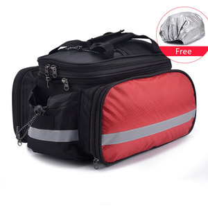 Große Kapazität 27L Fahrrad taschen Wasserdichte hintere Kofferraum tasche mit Fahrrad träger - Product Image 2
