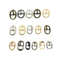Petites boucles de ceinture à ardillon en alliage de zinc en métal de haute qualité personnalisées boucle de chaussures