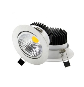 <span class=keywords><strong>12W</strong></span> dimmable forma redonda <span class=keywords><strong>led</strong></span> COB <span class=keywords><strong>downlight</strong></span> de techo - Product Image 1