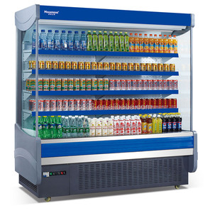 Supermarché Ouvert Utilisé <span class=keywords><strong>Vitrine</strong></span> Réfrigérée <span class=keywords><strong>Boisson</strong></span> Fruits Légumes Réfrigérateur - Product Image 5