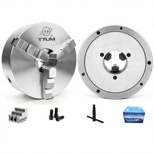 Mandrin de tour auto-centrant Ytum K11 200 mm à trois mors avec mors positifs et négatifs - Product Image 5