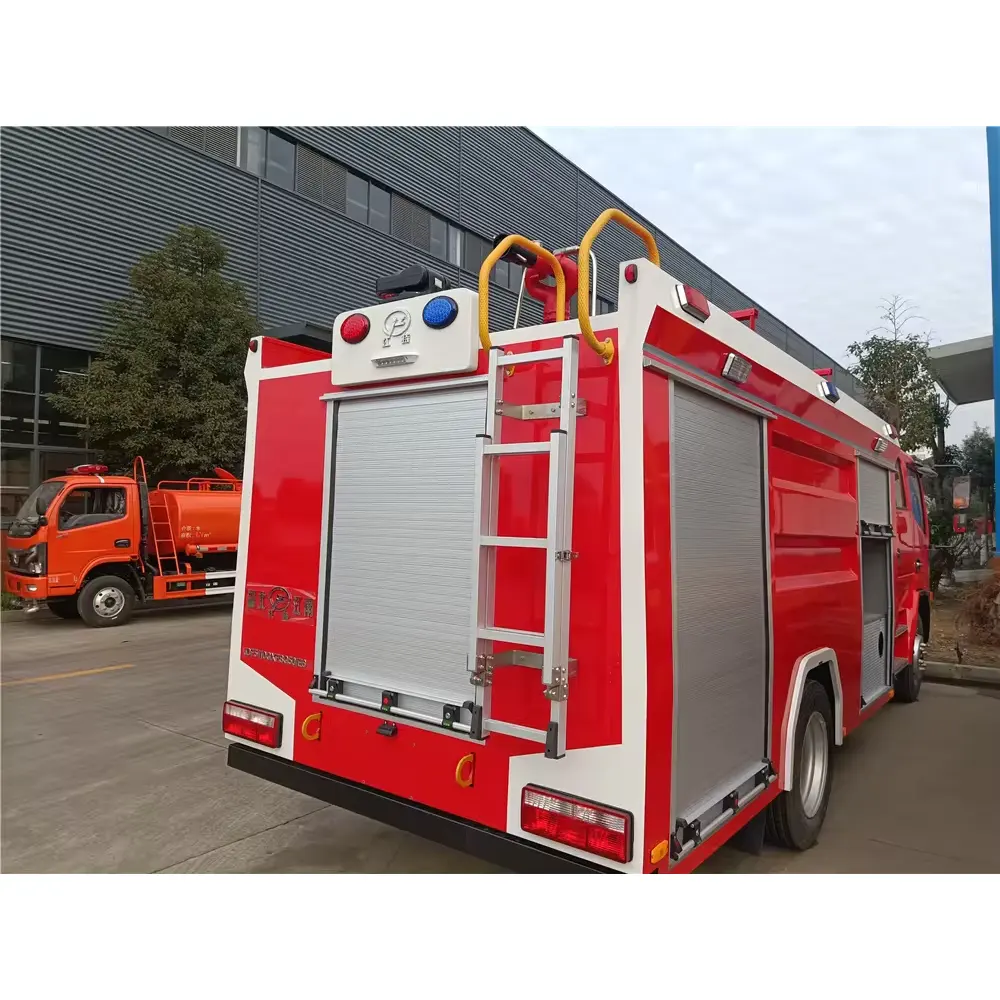 Multifunctional high pressure water tank fire truck Jiangnan firefighter