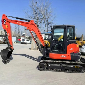 รถขุดมือสองญี่ปุ่นแท้ Kubota U55-4 ราคาถูก รถขุดขนาดเล็กมือสอง Kubota 6 ตัน เครื่องจักรก่อสร้างขนาดเล็ก Kubota 55 ขาย - Product Image 1