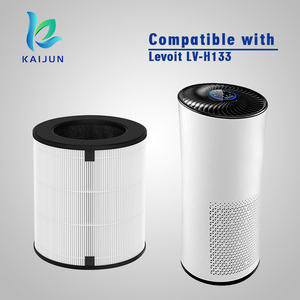 KAIJUN-Ensemble filtre à charbon actif HEPA, blanc, accordéon, pour LV-H133 <span class=keywords><strong>Levoit</strong></span> - Product Image 5
