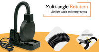 High-Intensity LED Magnifying Lamp for Electronic Repairing Inspection Reading