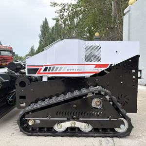 Tondeuse à gazon télécommandée sur chenilles diesel de haute qualité certifiée CE et EPA pour une utilisation à domicile et au jardin. - Product Image 3