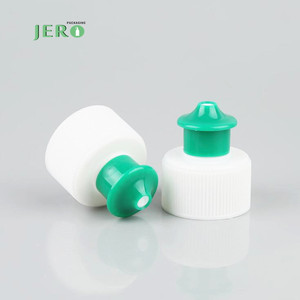 プッシュプルとスクリュー付きプラスチック製ウォーターボトルキャップ食器用液体ボトルキャップ新デザイン - Product Image 2