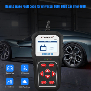 Konnwei kw818 xe công cụ Chẩn đoán phổ 12V xe OBD II ECU cheack đọc mã với multilanguages - Product Image 4