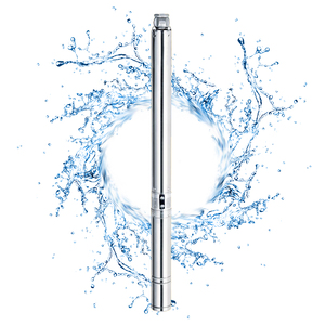 Bonne qualité en acier inoxydable monophasé 220V 50Hz 2Hp puits de moteur asséchage pompe Submersible puits profond - Product Image 1