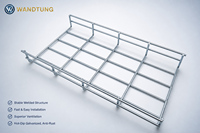 Plateau de câblage en treillis métallique, panier de rangement pour câbles, système de gestion des câbles, fabricant et fournisseur de plateaux de câblage en acier galvanisé, OEM