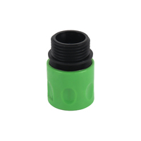 Connecteur rapide en PP pour tuyau de jardinage de 3/4 pouces à filetage mâle - Écologique et durable