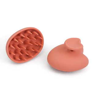 Cepillo de lavado de ducha de cuerpo sólido renovable, cepillo de baño de silicona para perros y mascotas, peine de silicona suave, cepillo de baño para mascotas - Product Image 4