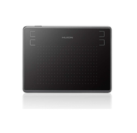 Huion — tablette graphique H430P de petite taille pour dessin, avec stylet, 4 touches programmables, 4096 niveaux de pression