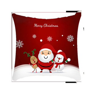 <span class=keywords><strong>2025</strong></span> Tốt Nhất Bán Giáng Sinh Santa Claus Sofa Trang Trí Bìa Với Dây Kéo Giáng Sinh Nhà Đệm Bìa Gối Gối Trường Hợp - Product Image 4