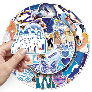 50 pegatinas personalizadas de alta gama, impermeables, con diseño de dibujos animados, <span class=keywords><strong>MAMMA</strong></span> <span class=keywords><strong>MIA</strong></span>, para carcasas de teléfono, portátiles, cuadernos y diarios. - Product Image 6