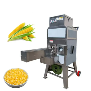 Máquina trilladora automática de pelado de maíz fresco de alta eficiencia, pelador de maíz, Vleda descascarado, acero inoxidable de 400-600 kg/h - Product Image 1