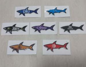 Pegatinas 3D de PVC Impermeables con Diseño de Dibujos Animados Paul Et Shark, Decoraciones DIY para Móviles, Maletas, Tablets y Refrigeradores, Resistentes a Impactos, 2026 - Product Image 3