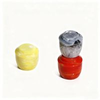 Flacon diffuseur de parfum en résine personnalisable de luxe, anti-fuite, forme sphérique, cylindrique, oblate, taille du port 15 mm, personnalisable