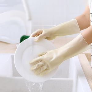 Gants de ménage résistants à la saleté, doux, bonne résistance, pour la vaisselle, la cuisine, le nettoyage de la salle de bain, pour essuyer les tables, gants ménagers - Product Image 4