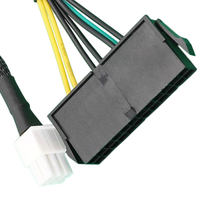 Kabel ATX 6pin ke 24pin untuk Motherboard Acer PSU Kabel Catu Daya Mainboard 6Pin Jalur Konversi 24P 6P
