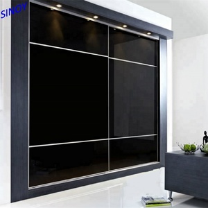 Modern Design <b>Black</b> Mirror Glass <b>Sheet</b> Colored Mirror Glass <b>Sheet</b> - Product Image 2