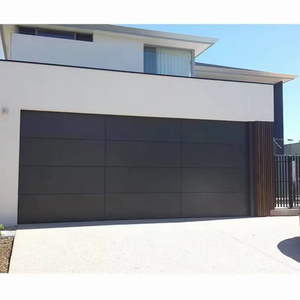 Portes <span class=keywords><strong>de</strong></span> <span class=keywords><strong>garage</strong></span> en acier au design moderne, isolation en PU, surface finie, coupe-vent, portes <span class=keywords><strong>de</strong></span> <span class=keywords><strong>garage</strong></span> automatiques en verre pour villa - Product Image 2