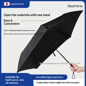 Parapluie japonais ultra-léger décontracté, petit, mini, portable, <span class=keywords><strong>anti</strong></span>-<span class=keywords><strong>UV</strong></span> UPF 30+, double usage soleil/pluie, design crayon - Product Image 2