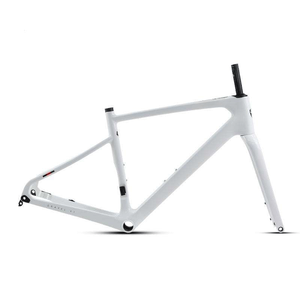 Cao Cấp Phanh Đĩa Thru-Trục Sợi <span class=keywords><strong>Carbon</strong></span> Đường Khung 700C Bền Cho Sỏi Và Off-Road Xe Đạp - Product Image 3
