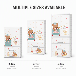 Cartoon Children's Wardrobe <strong>Drawer</strong> Clothes <strong>Plastics</strong> Wardrobe Cabinet <strong>Storage</strong> <strong>Drawer</strong> - Product Image 1