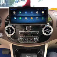 Pantalla Inteligente de 12.3 Pulgadas con Radio Android Compatible con CarPlay para Mercedes-Benz Vito W447 2016-2023 con GPS Integrado, Función MP3 y DSP