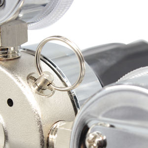Yüksek kaliteli pirinç çift kademeli <span class=keywords><strong>CO2</strong></span> bira regülatörü basınç regülatörü alüminyum - Product Image 4