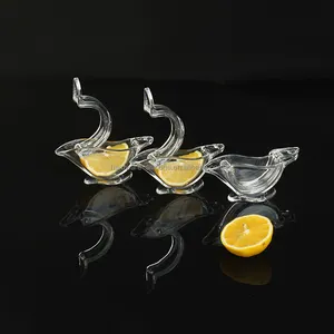 Diskon Besar Alat Dapur Akrilik Kristal Tekan Jeruk Nipis Juicer Burung Lemon Pemeras Juicer Kecil