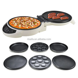Aifa eléctrico para hornear 30cm antiadherente barbacoa parrilla sartén cocina de doble cara para freír Crepe Pizza Maker cocina aparato de cocina - Product Image 2
