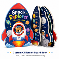 Libro de Cartón con Texturas para Tocar y Sentir, Impresión Personalizada, Páginas de Cartón con Laminación Suave al Tacto para el Desarrollo Sensorial de Niños Pequeños