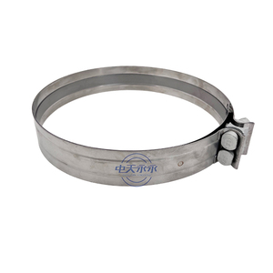 <span class=keywords><strong>Collier</strong></span> de serrage pour tuyau d'échappement YONGYONG 300 mm, référence OE 5801651206, <span class=keywords><strong>collier</strong></span> de serrage pour silencieux DPF 2KL029 pour camion lourd IVECO Euro VI - Product Image 1