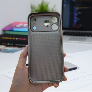 Premium Original Design Olyphone <span class=keywords><strong>PC</strong></span> Pure Color <span class=keywords><strong>Hard</strong></span> Back Magnetic Wireless-Charge Funda para teléfono móvil a prueba de golpes para 17 - Product Image 3