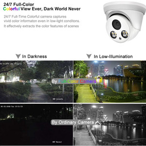 Tương thích với HIK NVR tầm nhìn 4MP 5MP 8MP kim loại đầy đủ HIK giao thức cơ giới Varifocal PoE IP an ninh Dome <span class=keywords><strong>Camera</strong></span> colorvu - Product Image 3