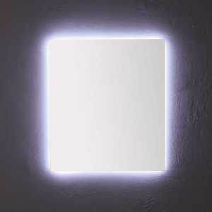 Specchio da bagno retroilluminato a LED 80x70 cm - Product Image 1