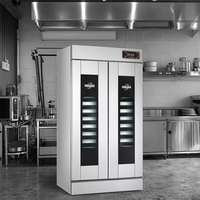 Chambre de Fermentation Électrique et à Gaz Commerciale pour Pain, Four de Fermentation Haute Productivité, Capacité 65kg, Nouveau Modèle 2020