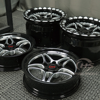 Rines Forjados Beadlock para Carreras de Resistencia 15x10 17x4.5J 17x5J 18x5J 17x10J 17x11J 5*112 5*114.3 5*120 para Nissan GTR M340i Ford F-150