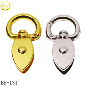 Bán Buôn Túi Xách Xử Lý Vàng Màu End Stopper Kim Loại Snap Hook Kẽm Hợp Kim Dây Dây Xoay Tôm Hùm Móc Cho Tua Treo - Product Image 6