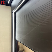 Porte de garage sur mesure Bolang 9x7 16x7, porte électrique moderne de luxe, fabricant ODM OEM, porte à enroulement à turbine